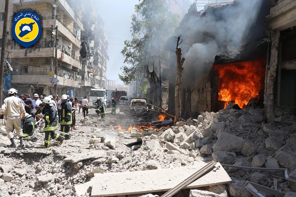 Russian airstrikes harvest more civilians lives in Aleppo