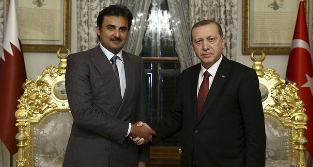 Qatar Emir in Turkey for talks with Erdogan