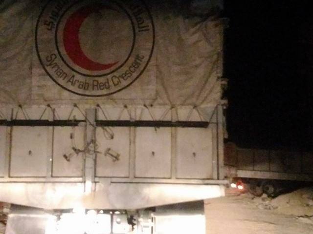 Assad regime approves aid delivery to three besieged areas