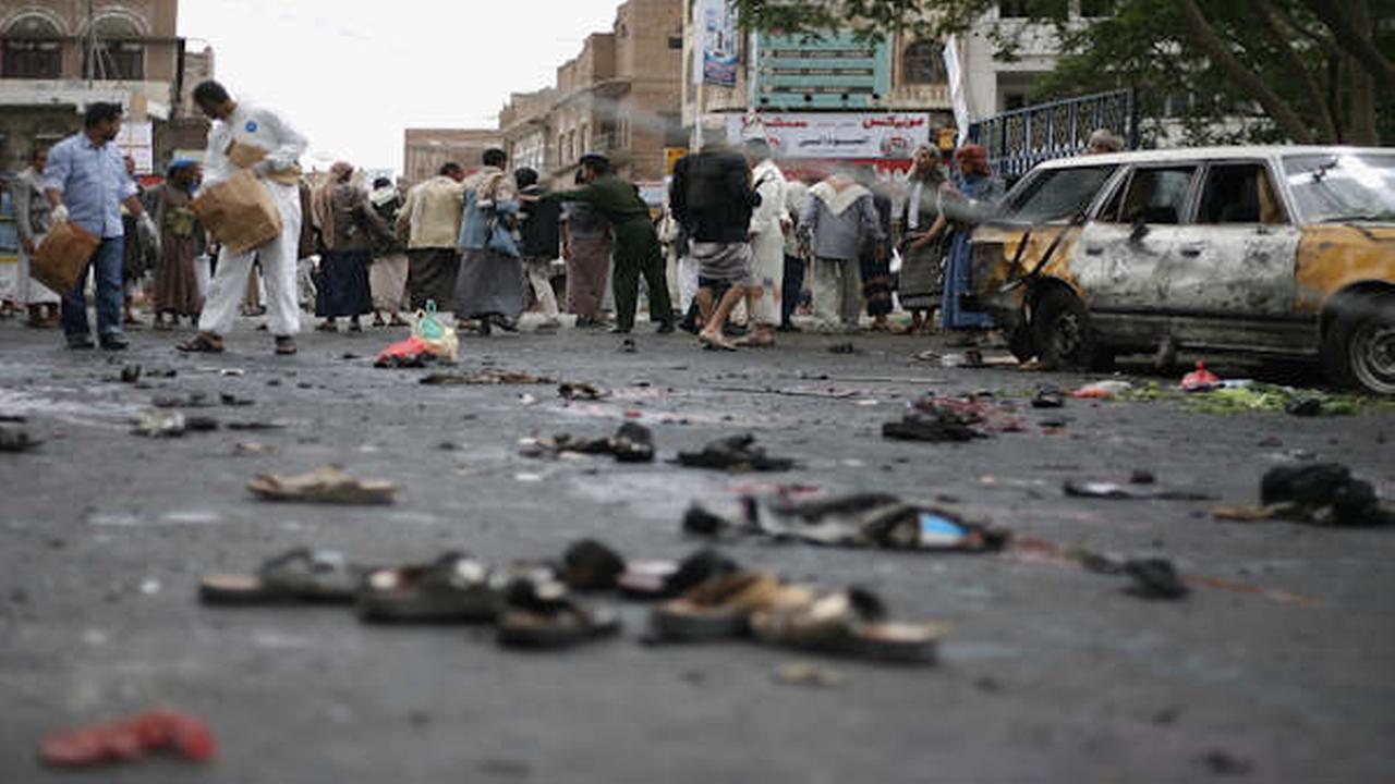 ISIS suicide bombings kill 48 soldiers in Yemen's Mukalla