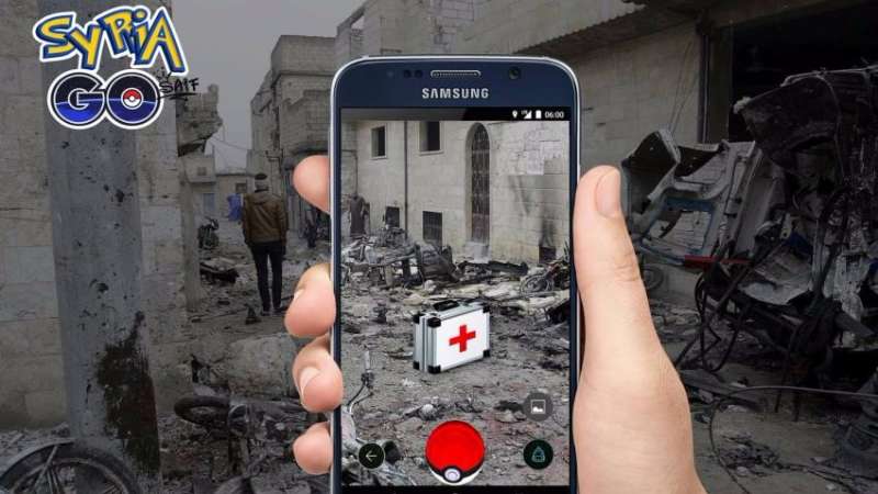 SyriaGo mimics Pokemon Go to highlight Syrians' suffering