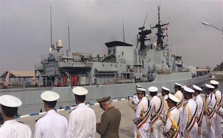 Italian warship docks at Iranian port, new page in EU-Iran relations
