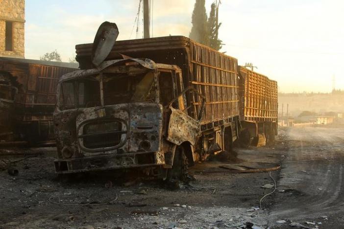 Russia-Syria refuse accusation of targeting UN aid convoy