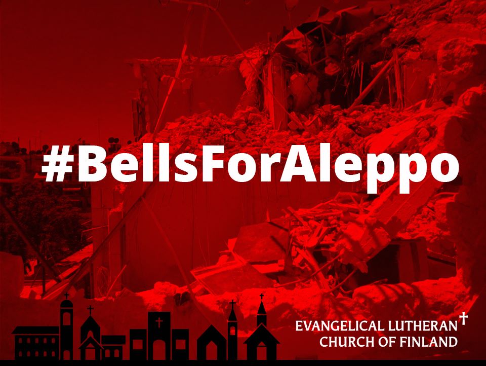Church around the globe toll their bells for Aleppo