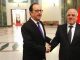 What was the goals of Hollande's visit to Iraq?
