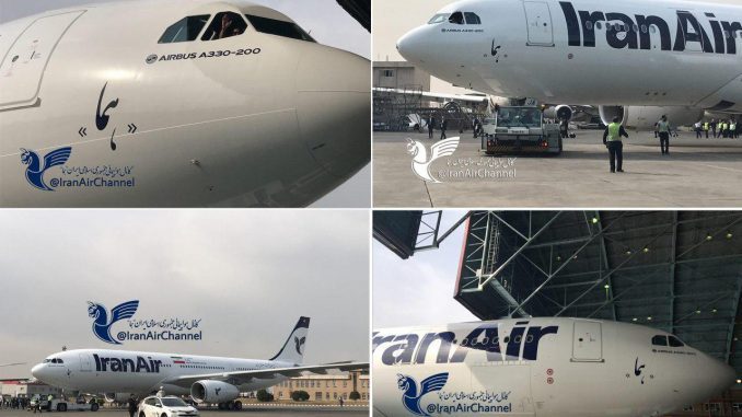Iran: Third Airbus plane arrives to Iran under nuclear deal terms