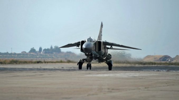 Syria: Military jet shot by rebels crash in Turkey near the border